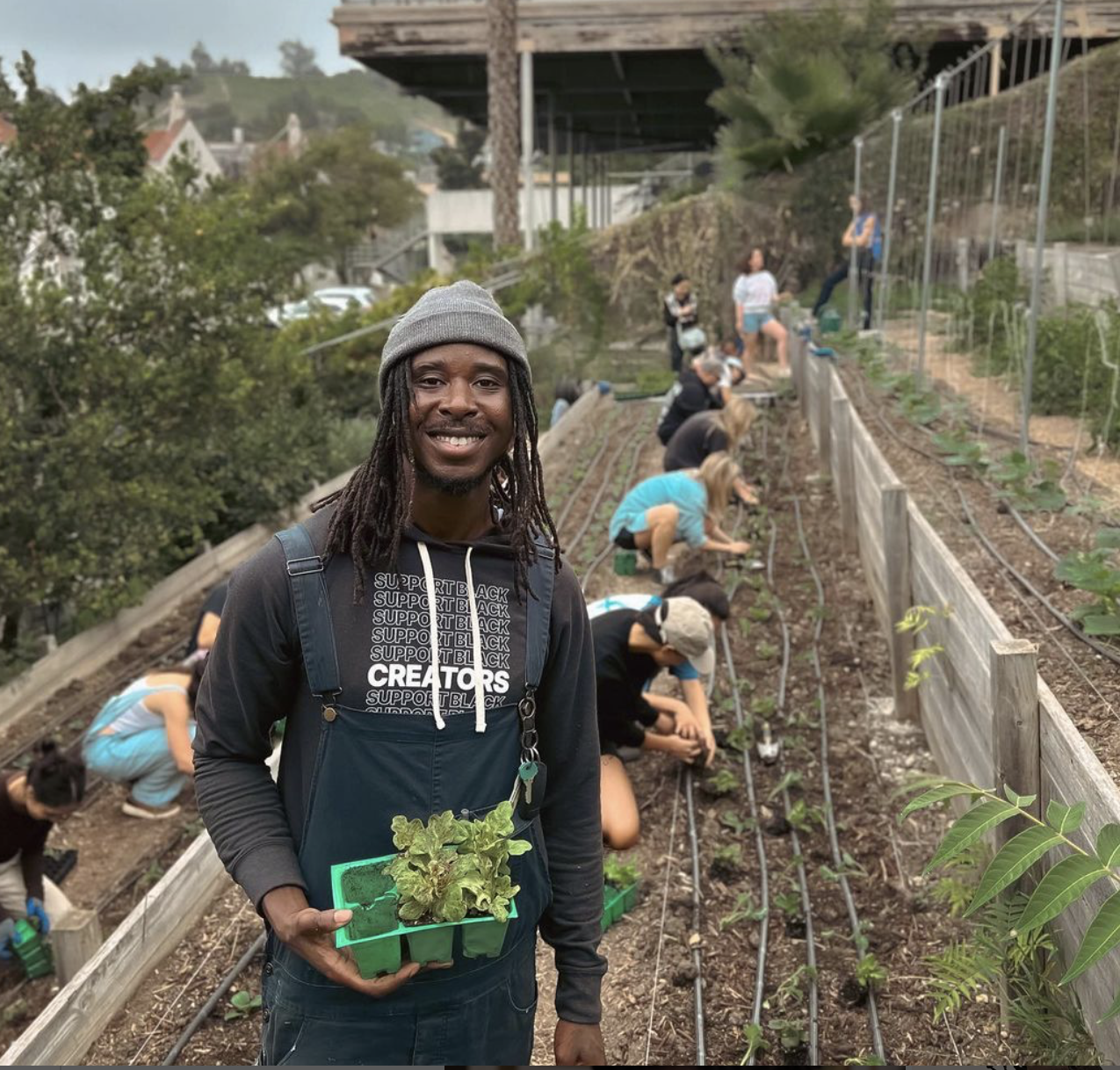 Nelzon ZePequeno - BlackMenwithGardens - storytelling for climate justice