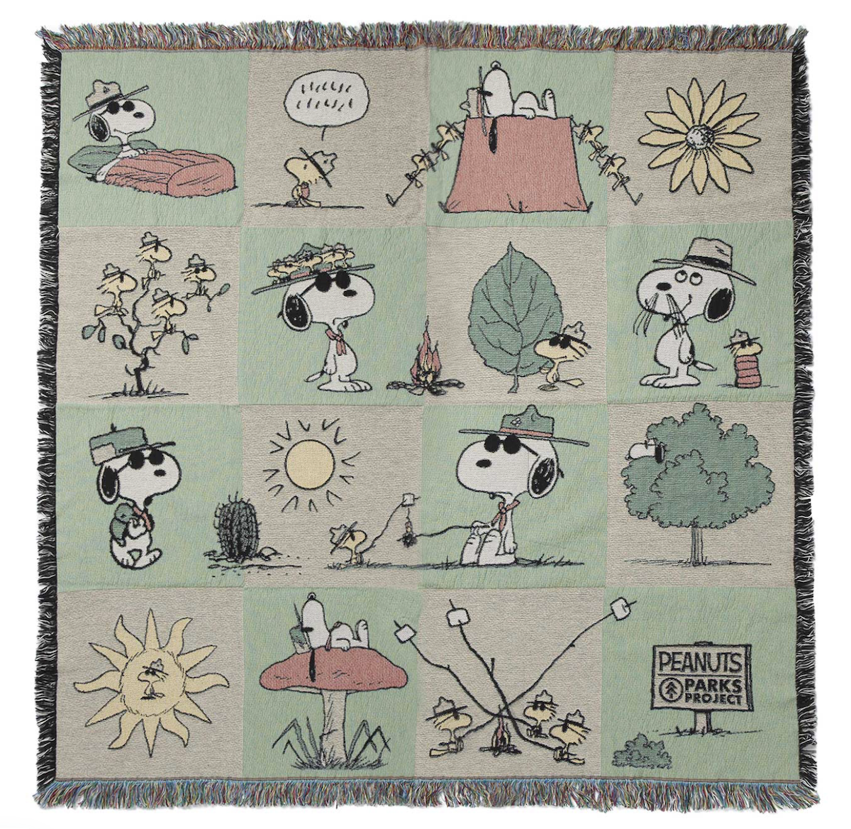 Peanuts x Parks Project Throw — sustainable holiday gifts