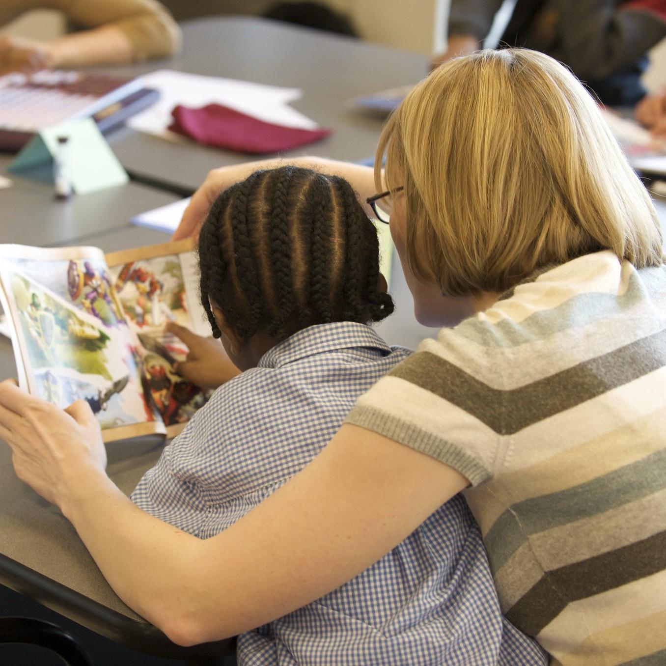 reading with children