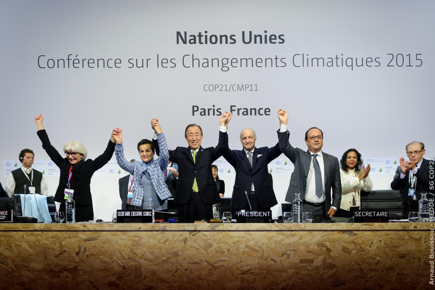 COP21 Paris agreement adopted