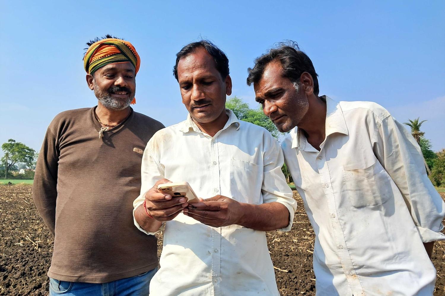 farmers in india use gramhal chatbot
