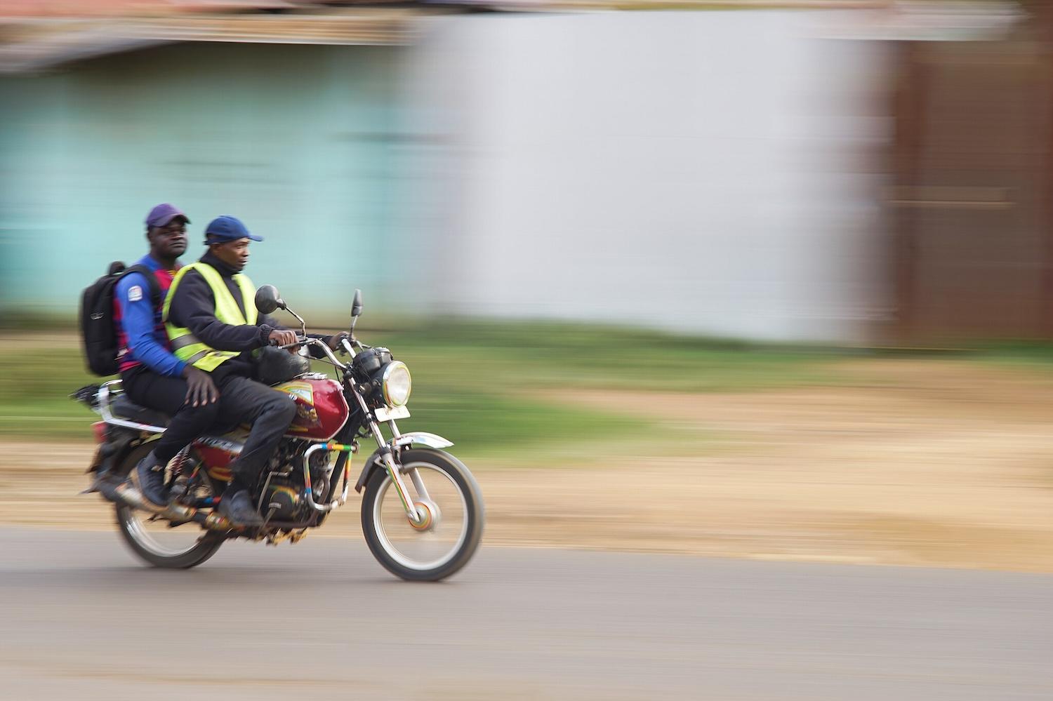 motorcycle taxi in kenya