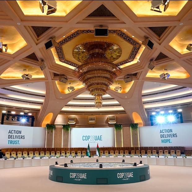 pre-COP setup ahead of COP28 in UAE