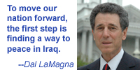 Dal LaMagna Launches Ad Campaign to End the Violence in Iraq Image