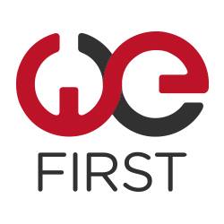 We First logo