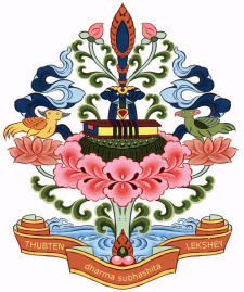 Thubten Lekshey Ling logo