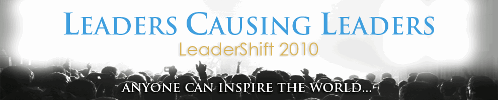 Stephen M. R. Covey, Mark Victor Hansen, Jason Mraz and More than 100 Luminaries from the Fields of Business, Art, Science and Spirituality to Speak at LEADERShift 2010 Conference Image.