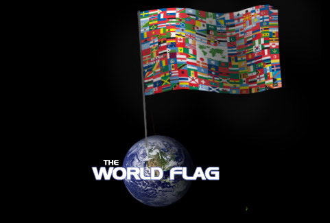 The World Flag logo