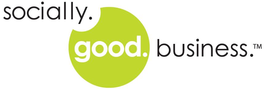 socially good business logo