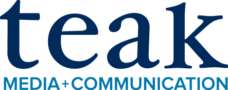 Teak Media + Communication logo