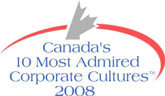 CSRWire - Announcing Canada's 10 Most Admired Corporate Cultures(TM), 2008