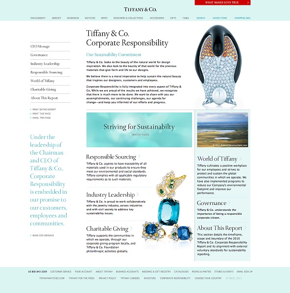 Tiffany & Co. Career: Working at Tiffany & Co.