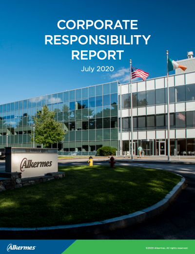 CSRWire - Alkermes Releases Third Annual Corporate Responsibility Report