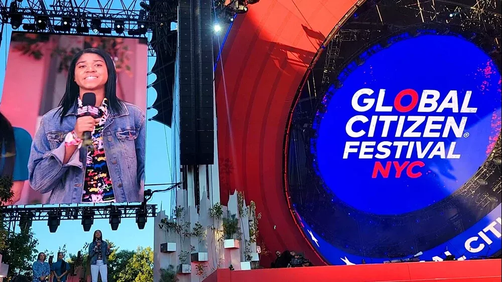 Global Citizen Festival NYC speaker