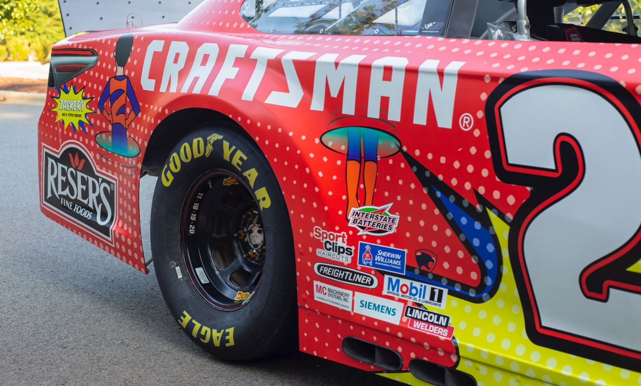 Nascar with Craftsman logo