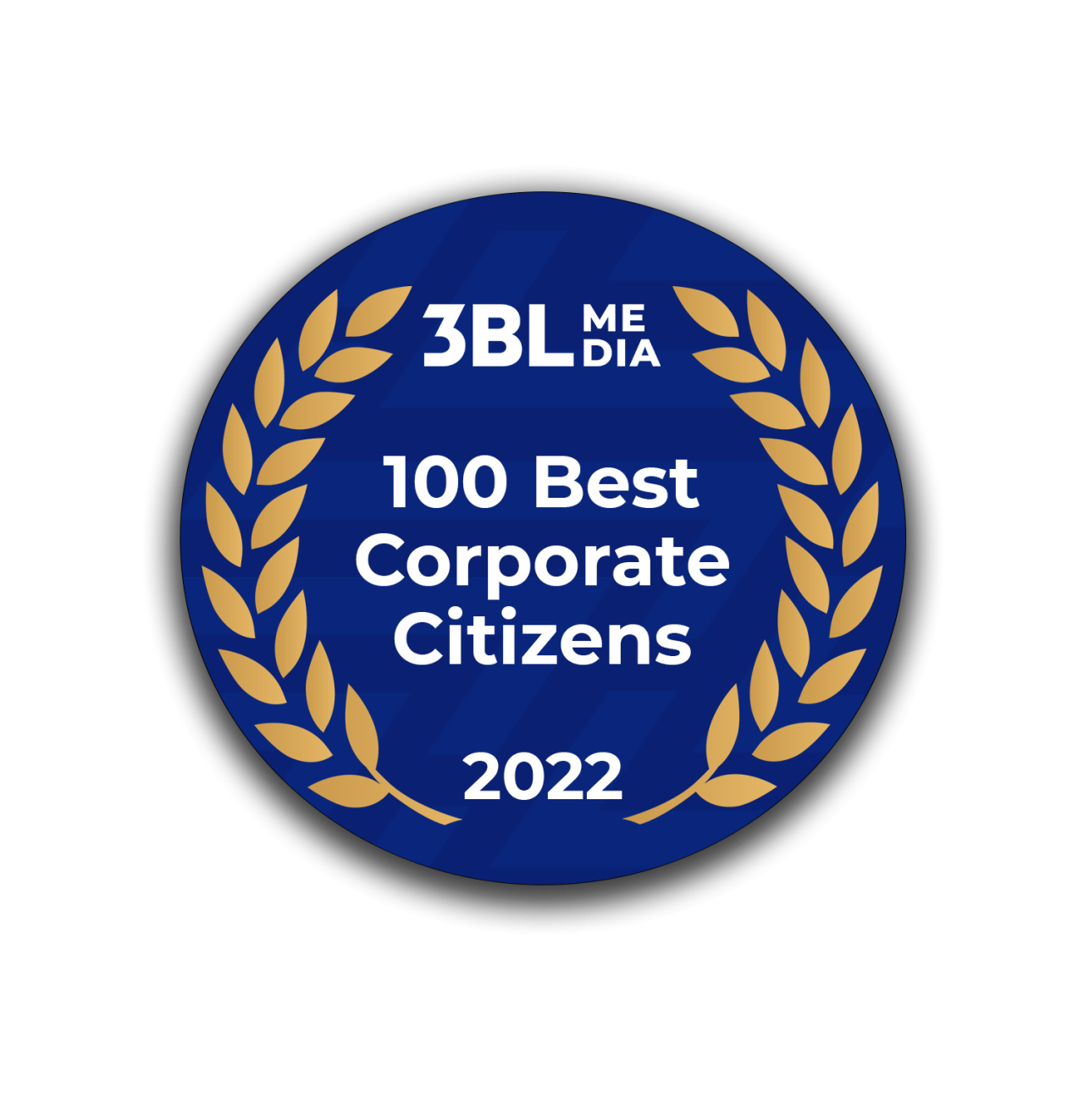 100 Best Corporate Citizens 2022 badge
