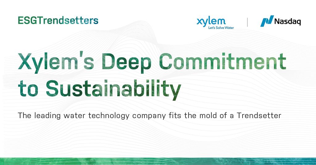 Xylem's commitment to Sustainability