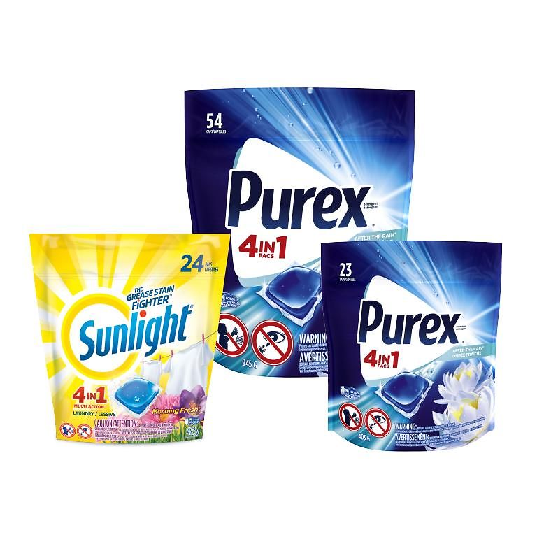 sunlight and purex products