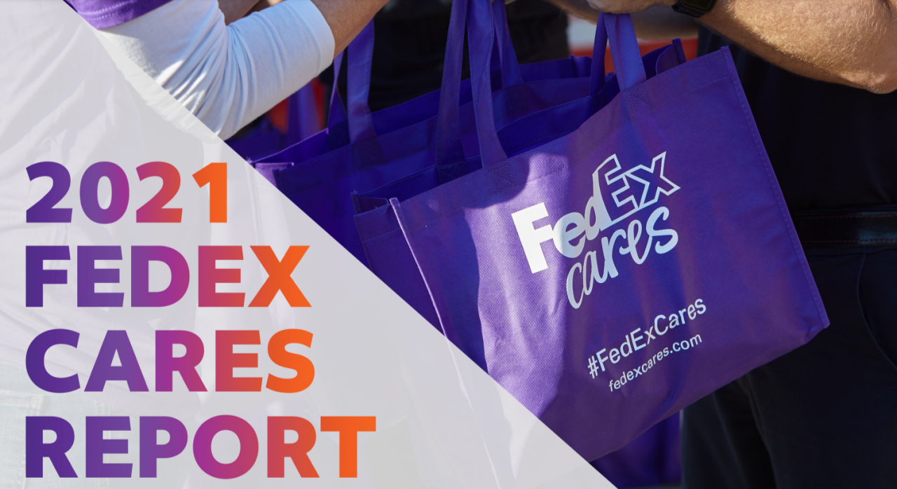 2021 FedEx Cares Report