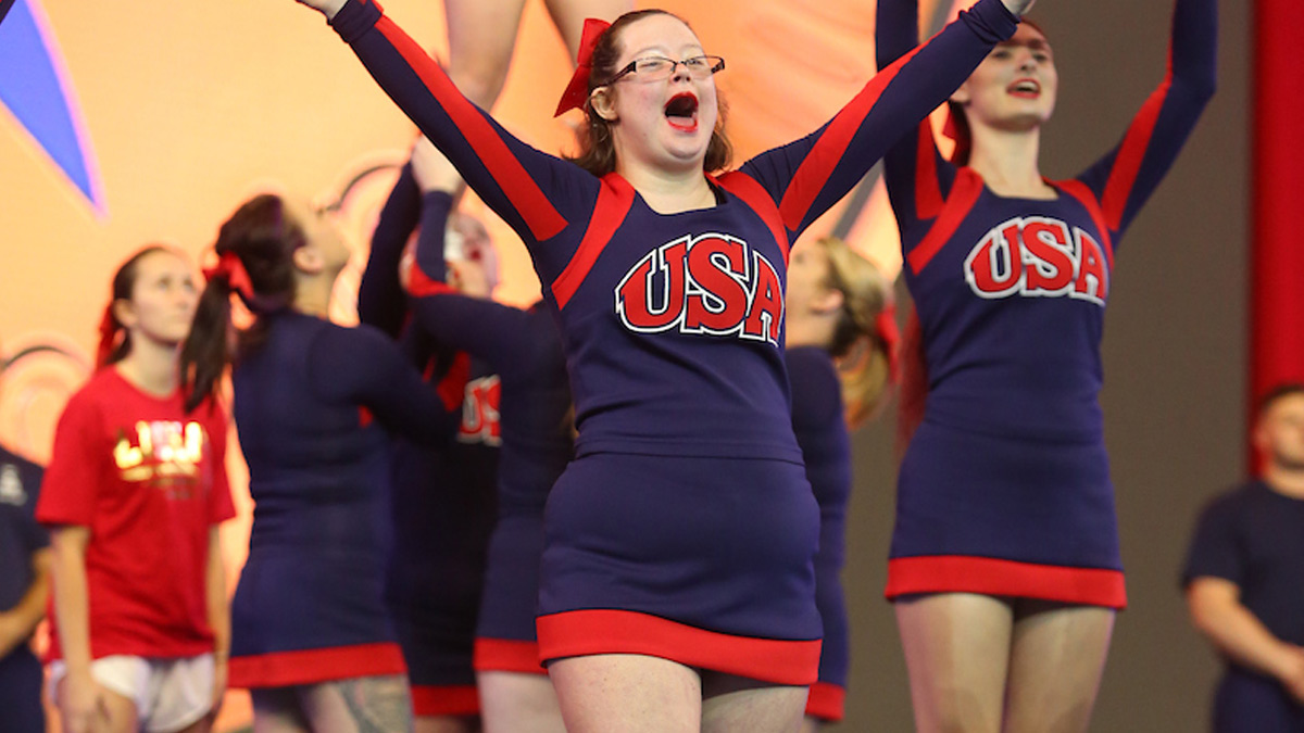 Participants in Competitive Cheer