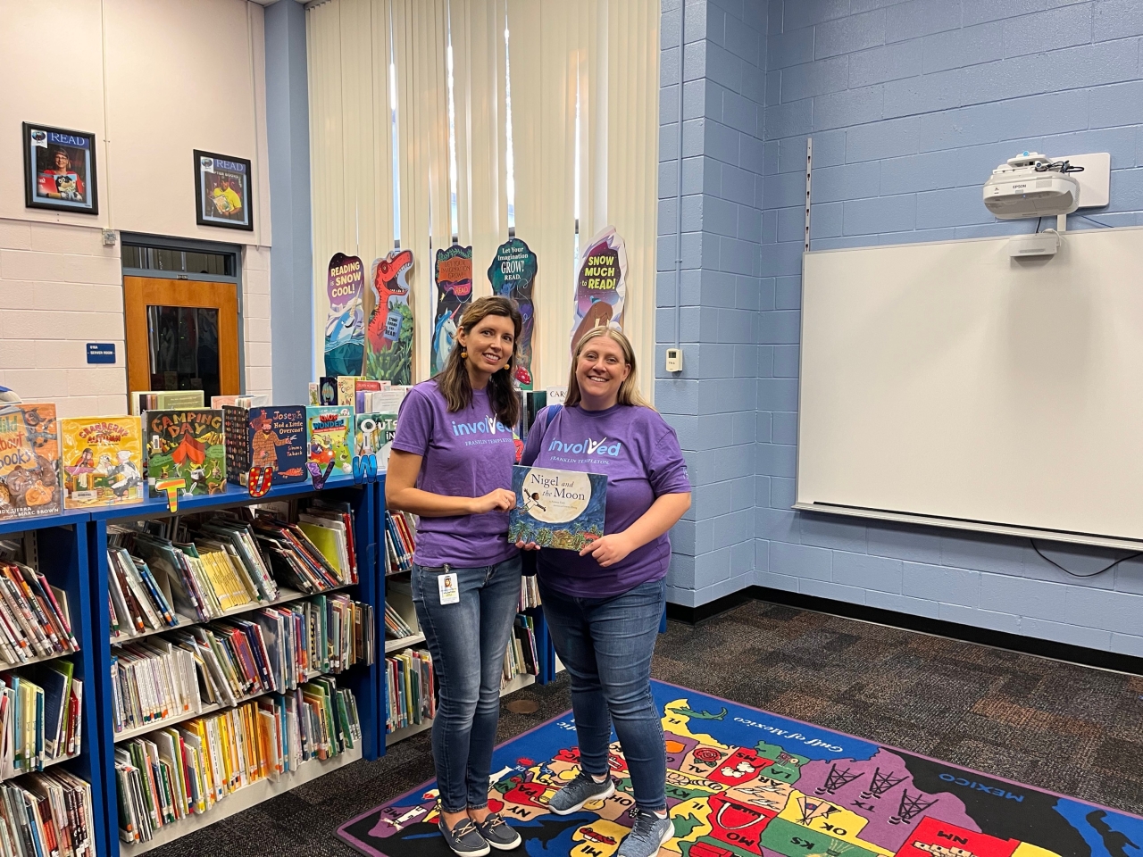 employees at a library