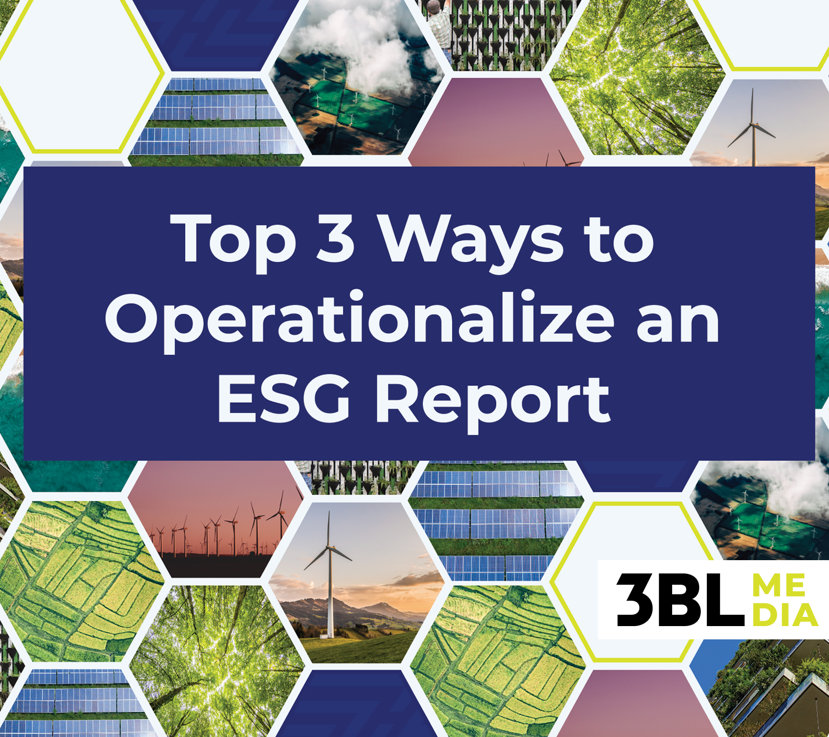 3 Ways to Operationalize an ESG Report