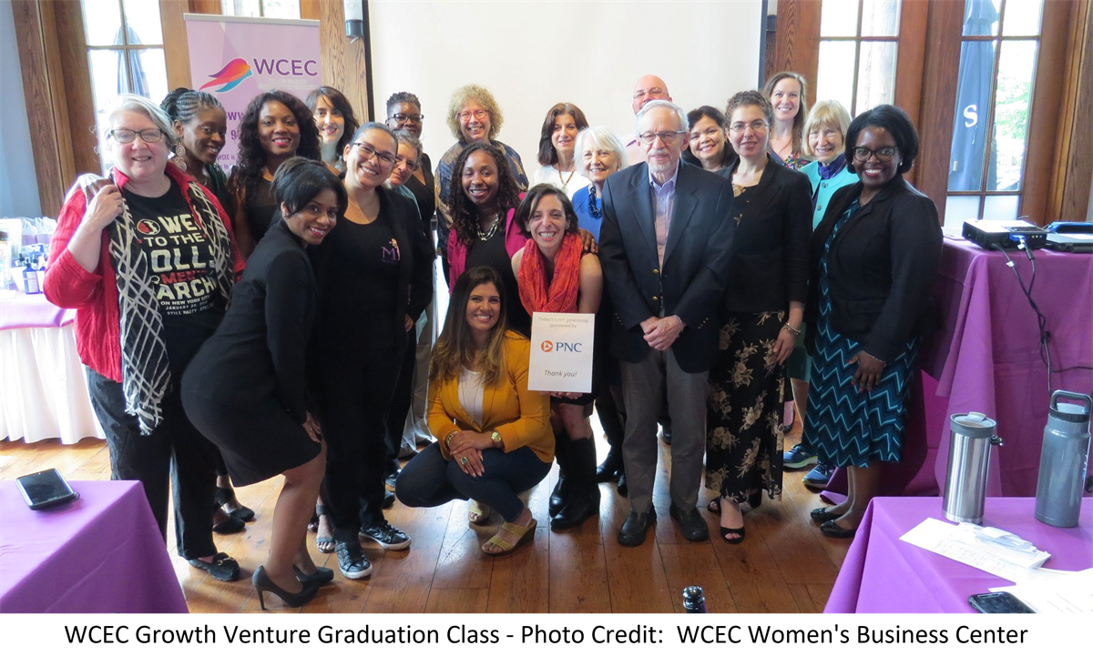 WCEC Growth Venture Graduation Class - Photo Credit: WCEC Women's Business Center