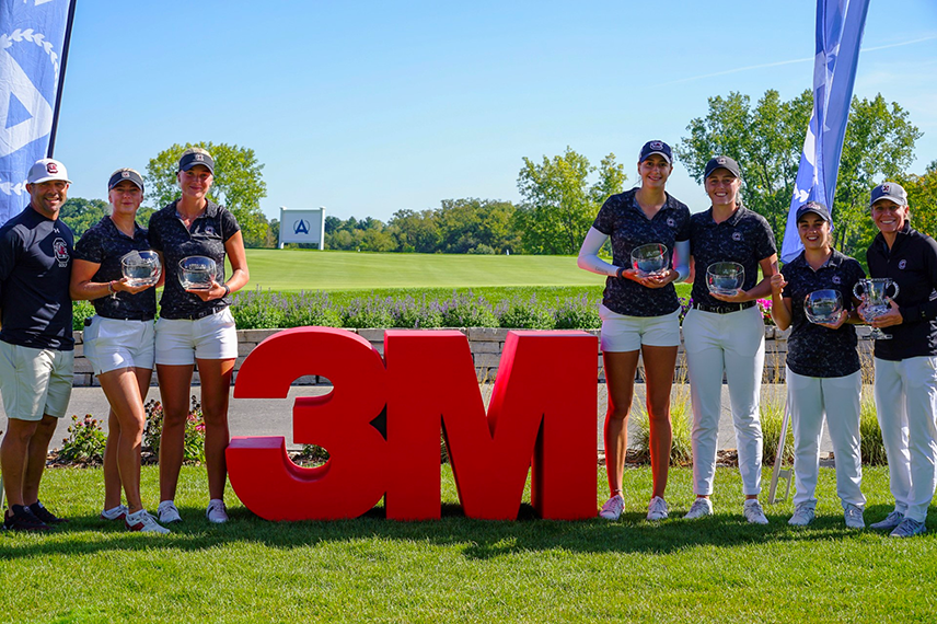 The The ANNIKA Intercollegiate presented by 3M. Winners shown.