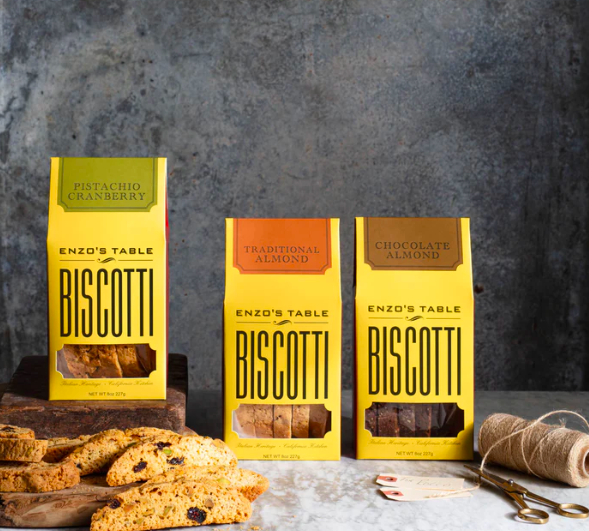 A sampling of Enzo's Table biscotti