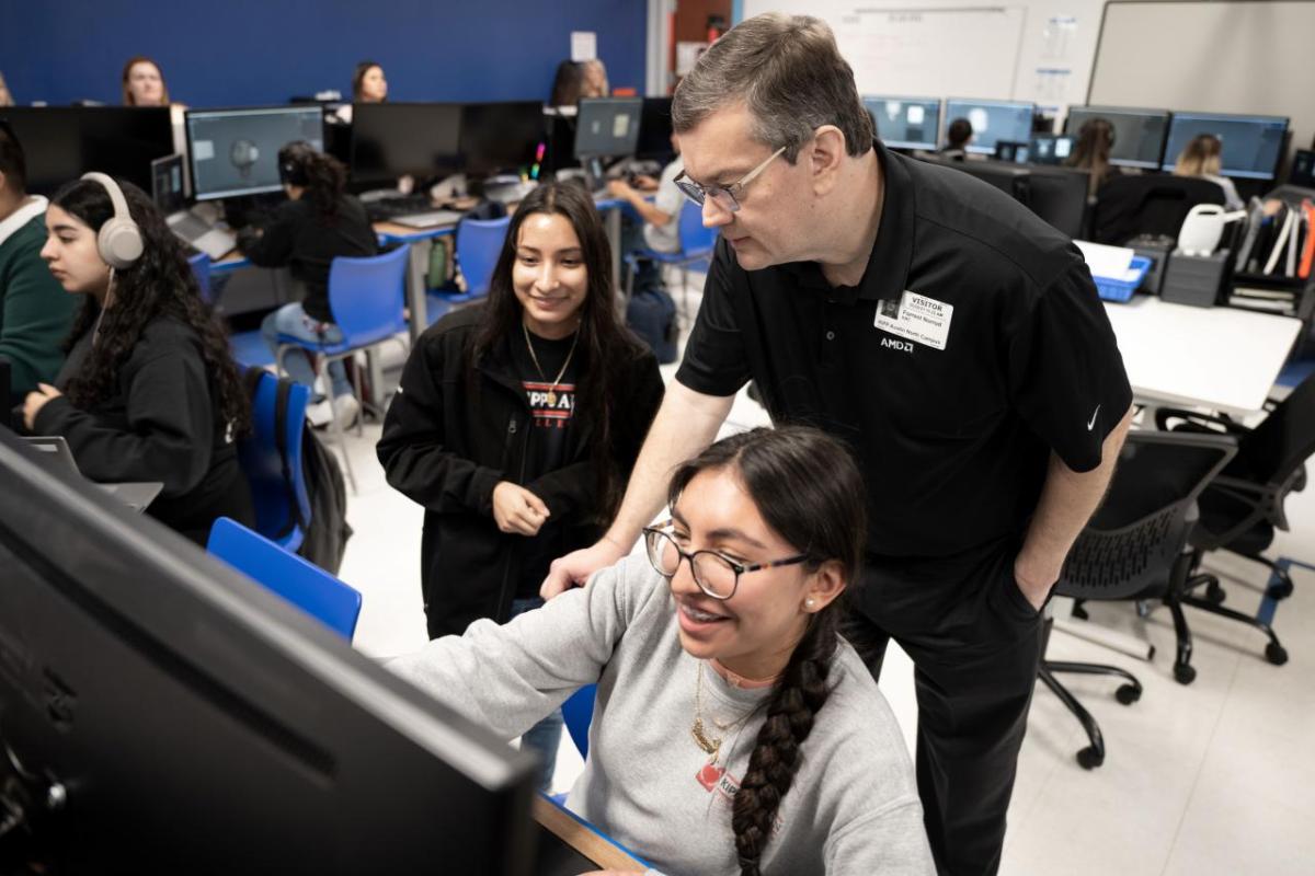 AMD Learning Lab at KIPP Collegiate High School