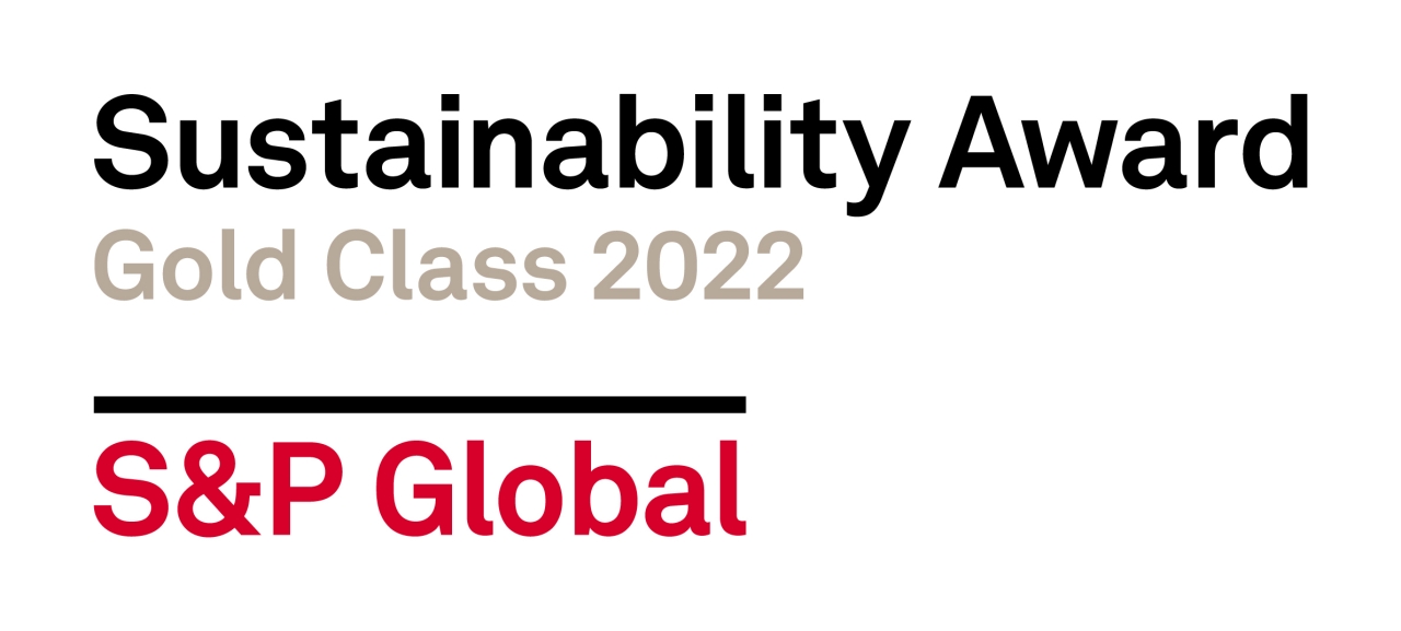 "Sustainability Award, Gold Class 2022, S&P Global"