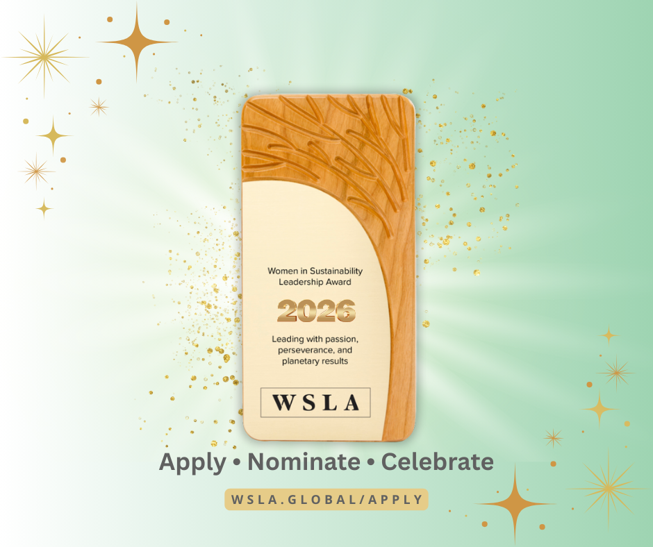 WSLA Apply, Nominate, Celebrate poster