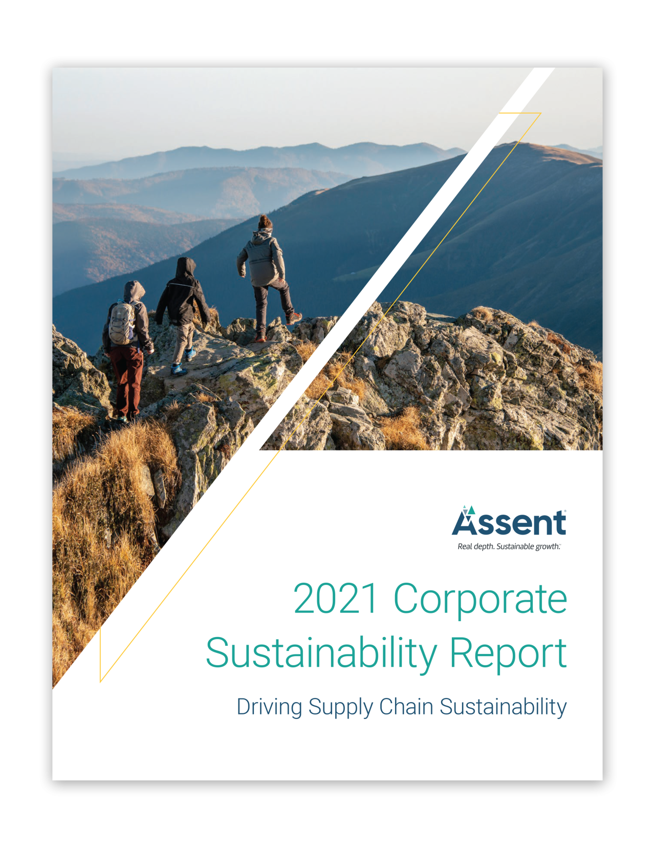 Cover of Assent's 2021 CSR report