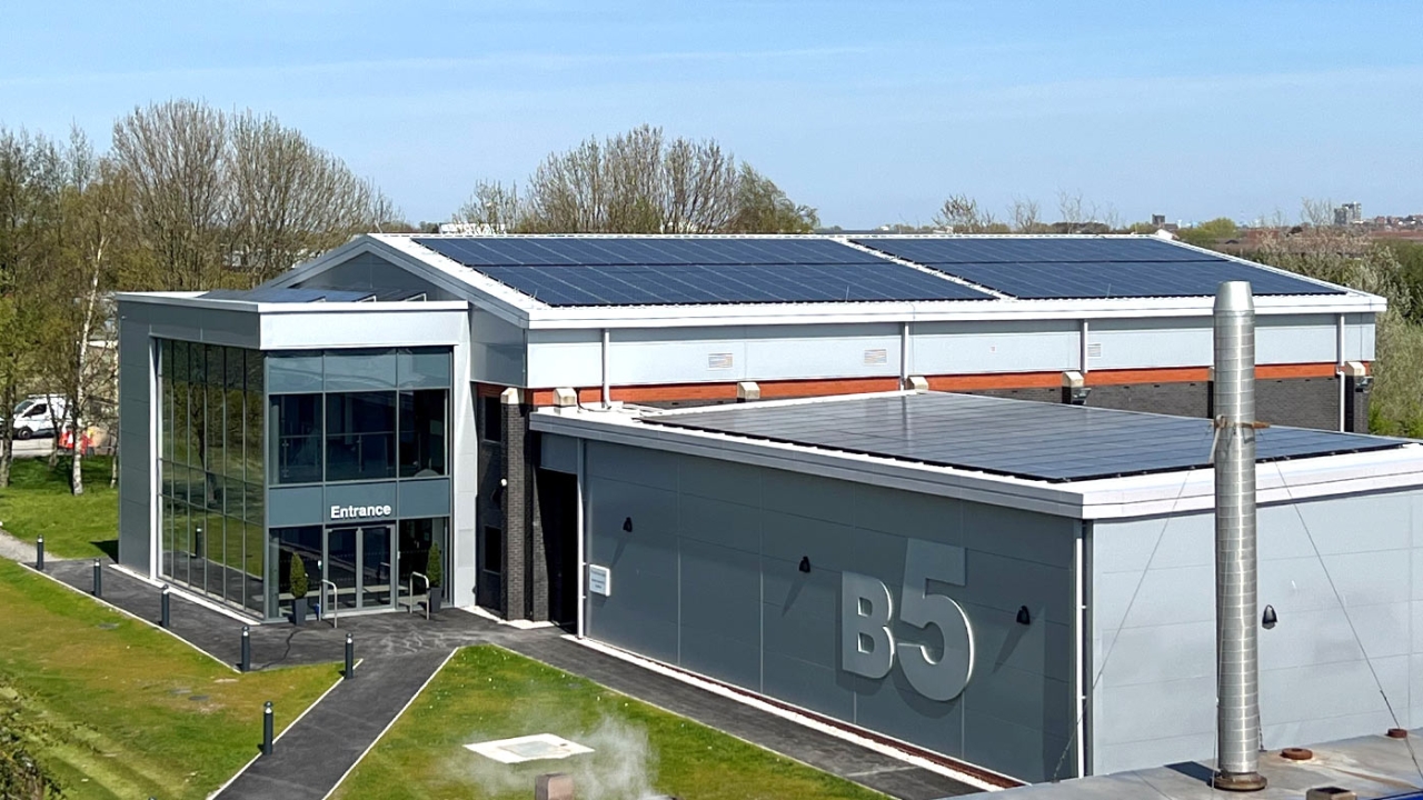 Bristol Myers Squibb facility in Moreton, UK