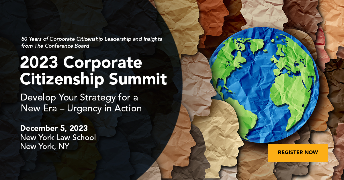 2023 Corporate Citizenship Summit banner