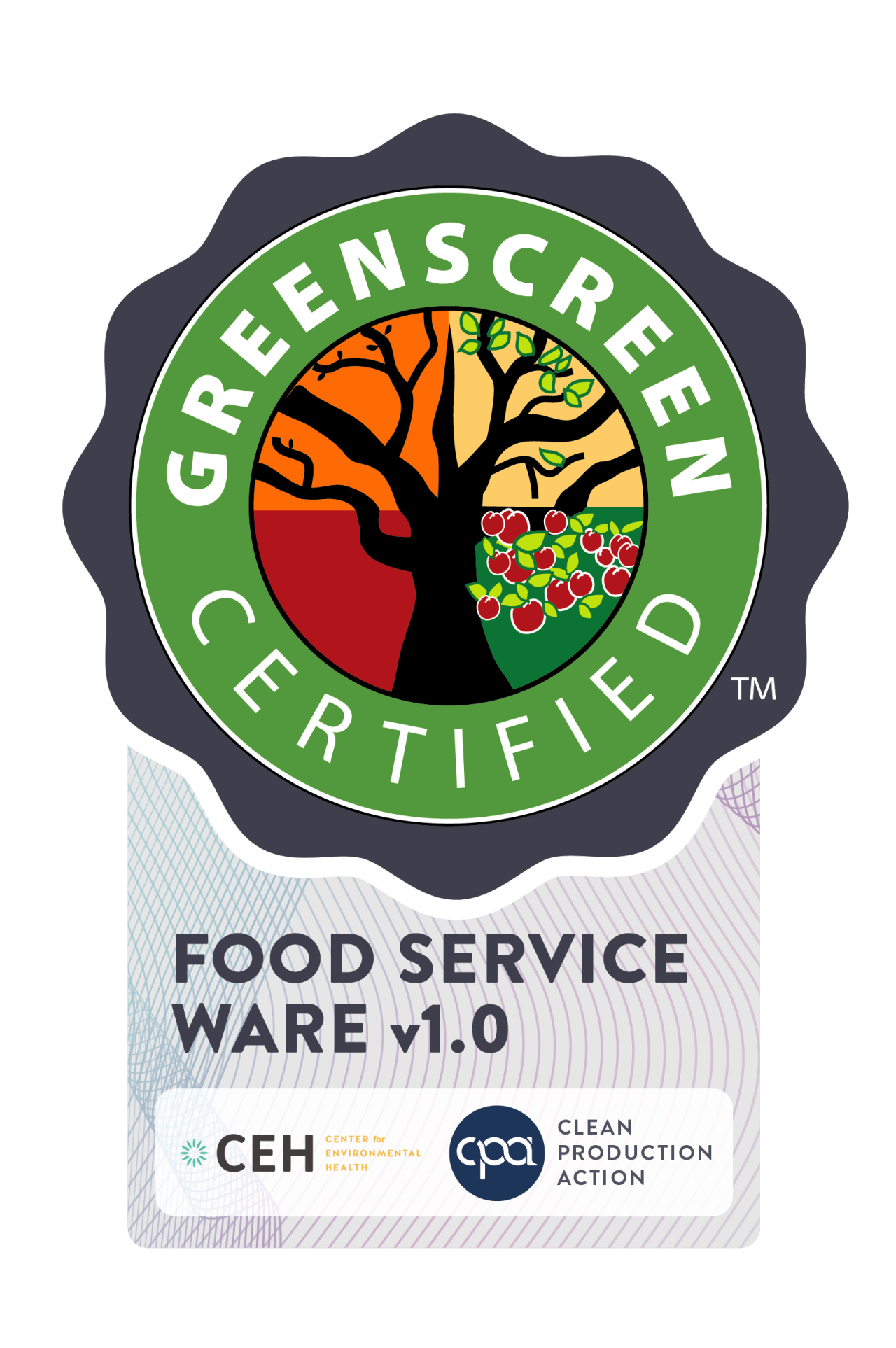 Greenscreen certified logo