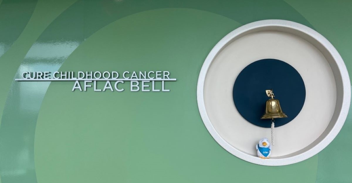 Cure Childhood Cancer; Aflac Bell.