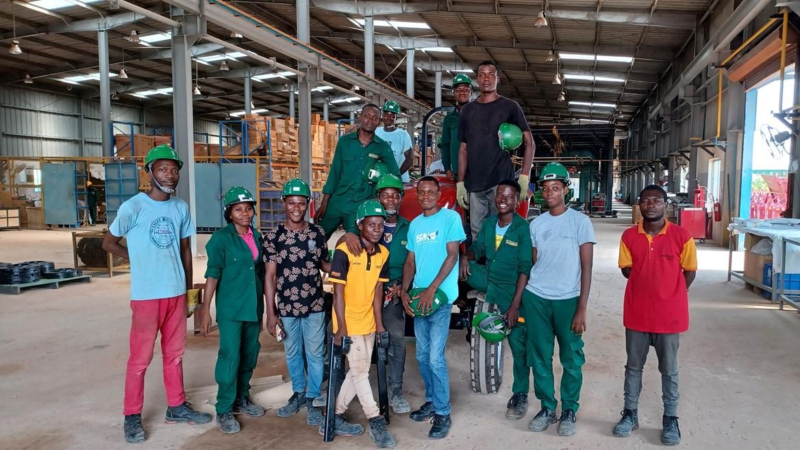 group picture from Benin