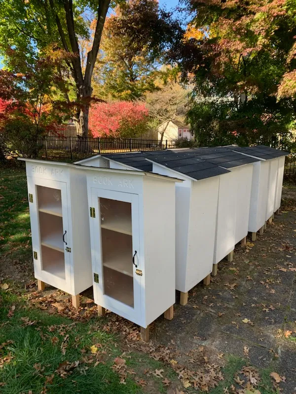 Several Book Arks at Mike Cullen's home