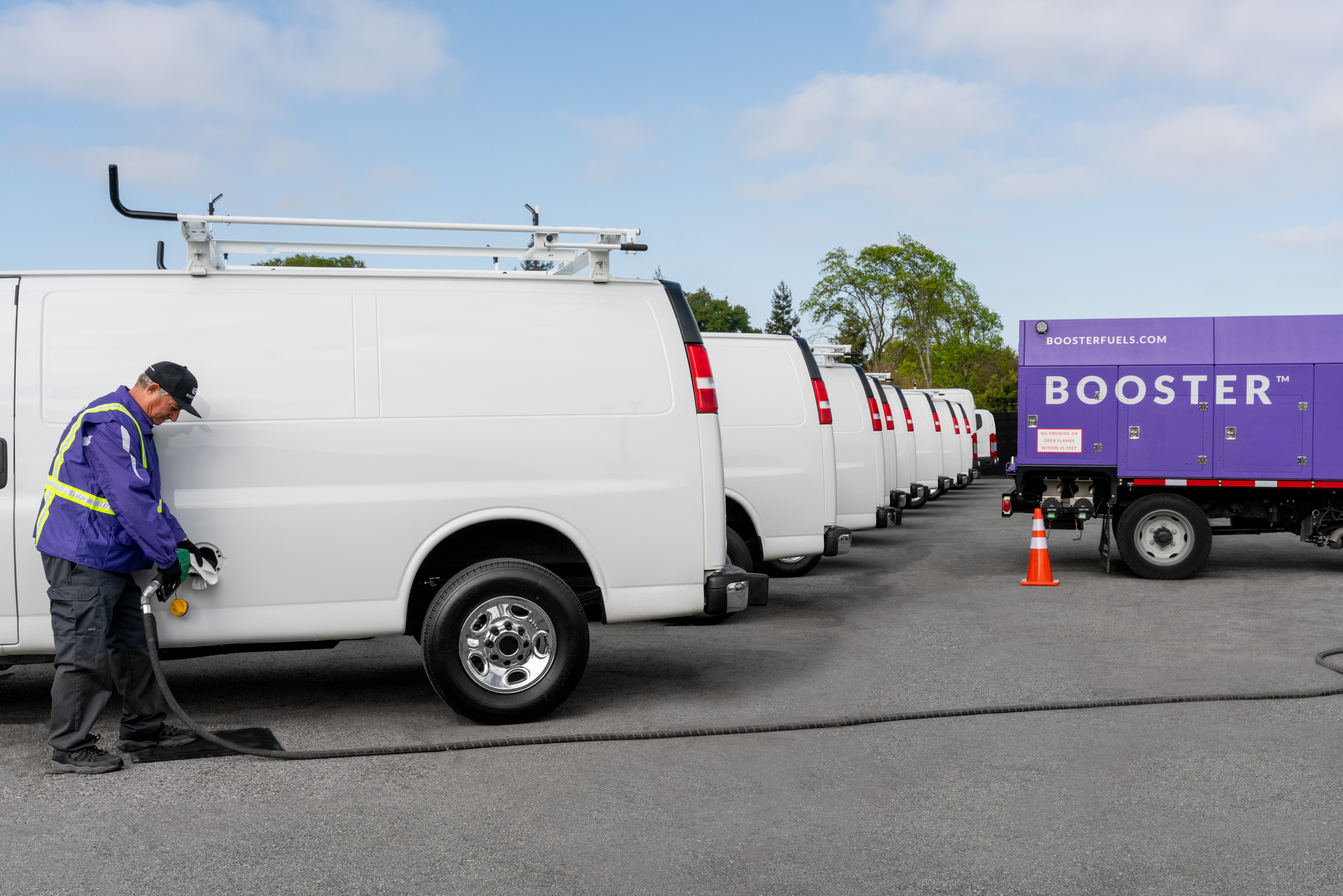 Booster Fuels mobile fueling gas stations alternative