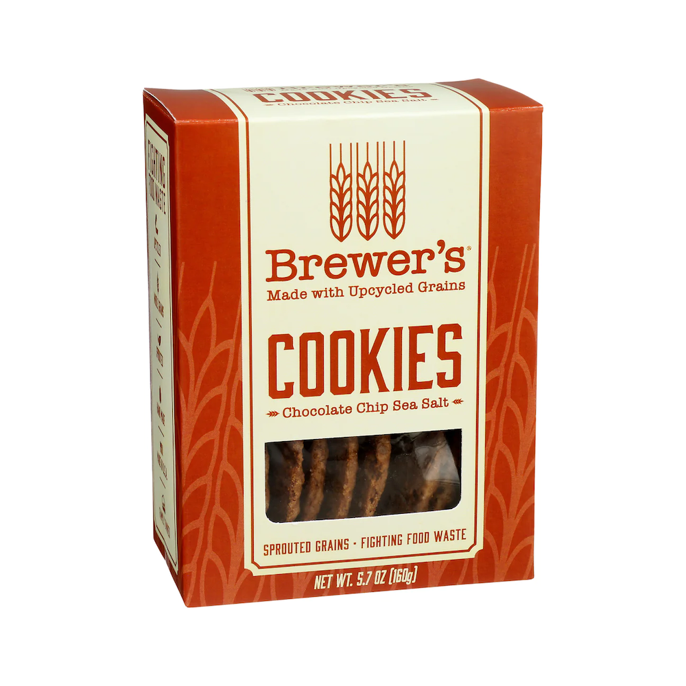 Brewers Foods cookies made with spent grain - upcycled food