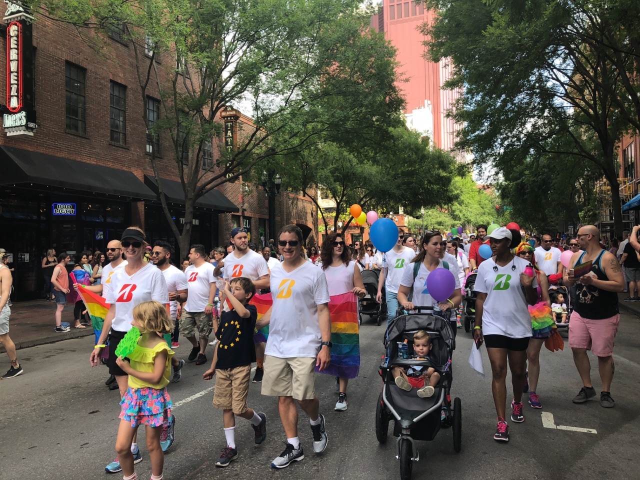 Bridgestone Nashville pride parade brands taking stands corporate activism