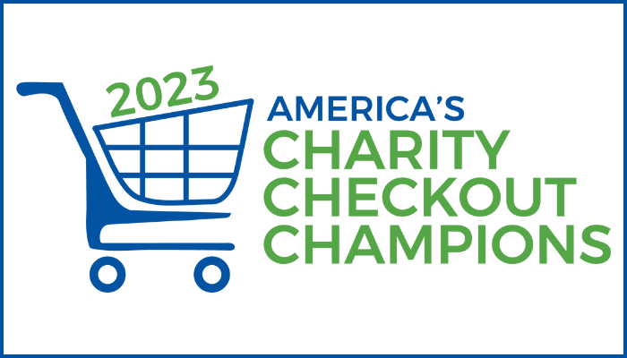 2023 America's Charity Checkout Champions logo