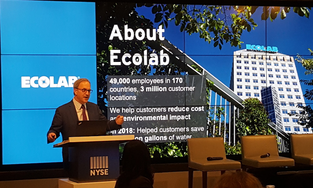 Ecolab CEO Doug Baker