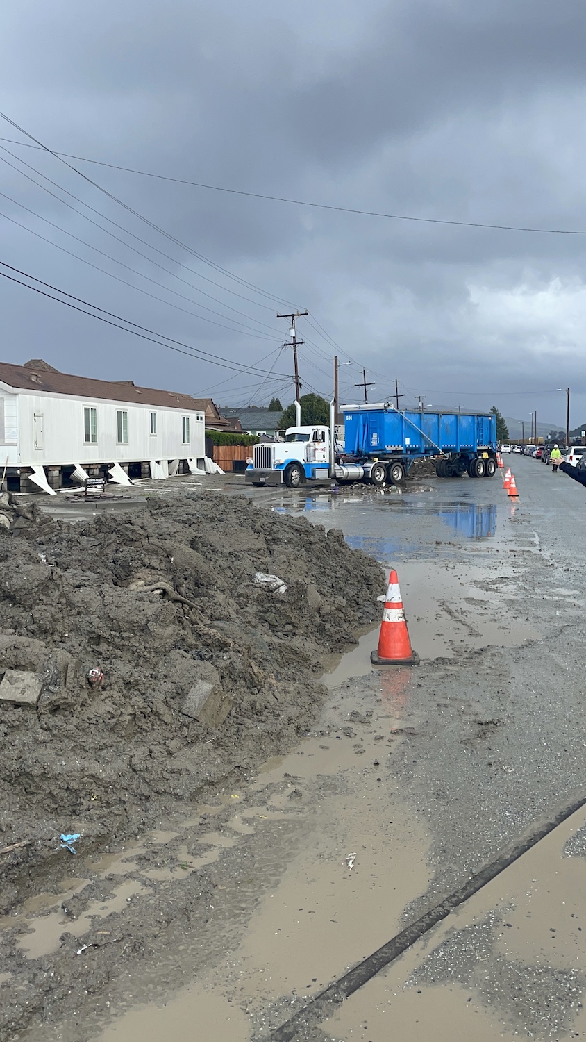 The aftermath of the flooding in Pajaro, California — disaster recovery