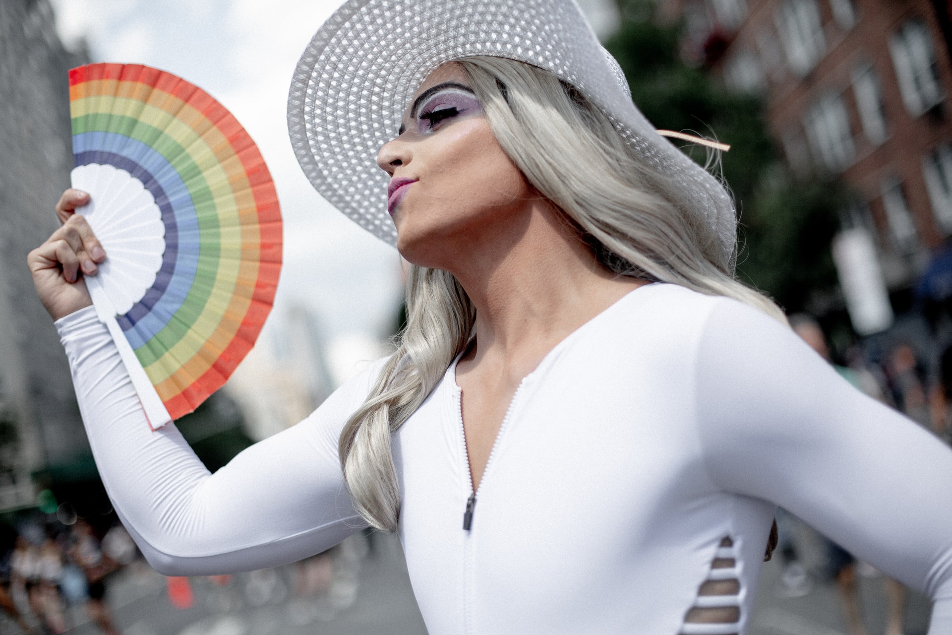 Celebrating at the last New York Pride in 2019. In the wake of the Black Lives Matter protests of 2020, this year’s Pride will strike a different tone. Image credit: Bryan Kyed/Unsplash