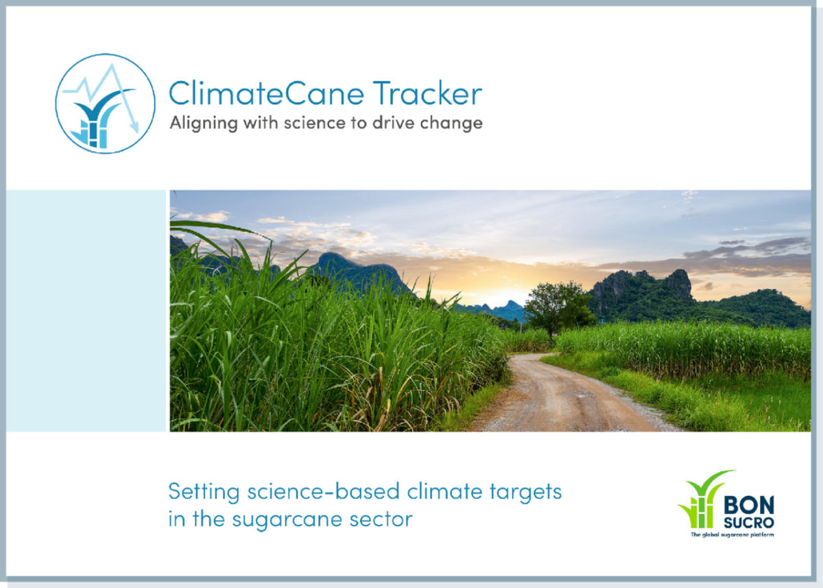Cover for the user guide of the ClimateCane Tracker