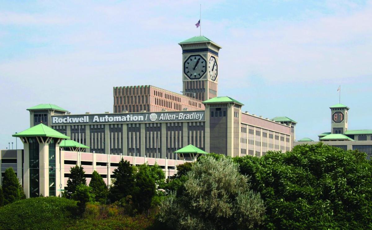 Photo of a clock tower building 