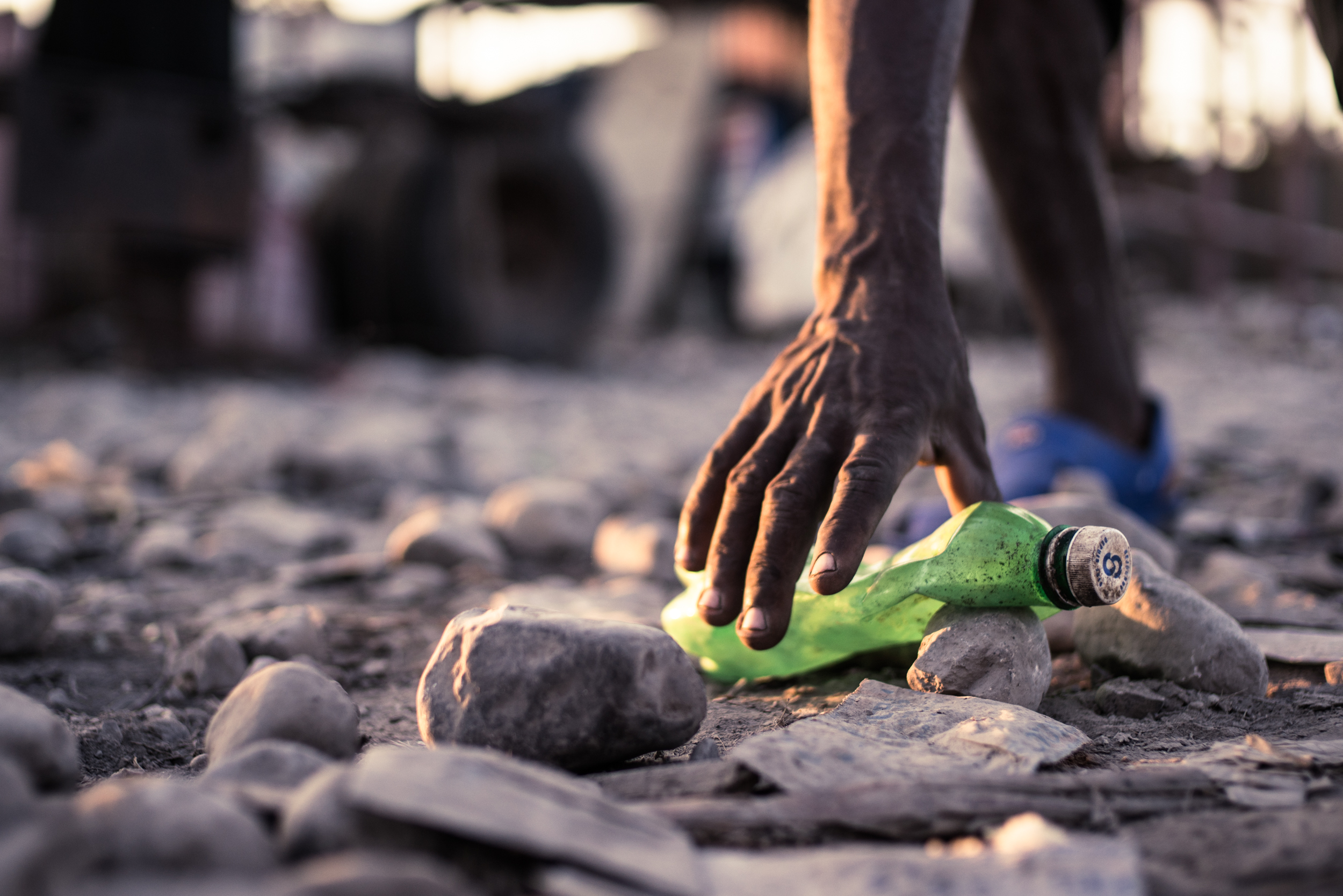 plastic bottle collection Haiti