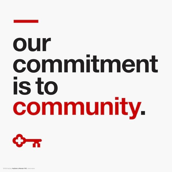 KeyBank: Our commitment is to community.